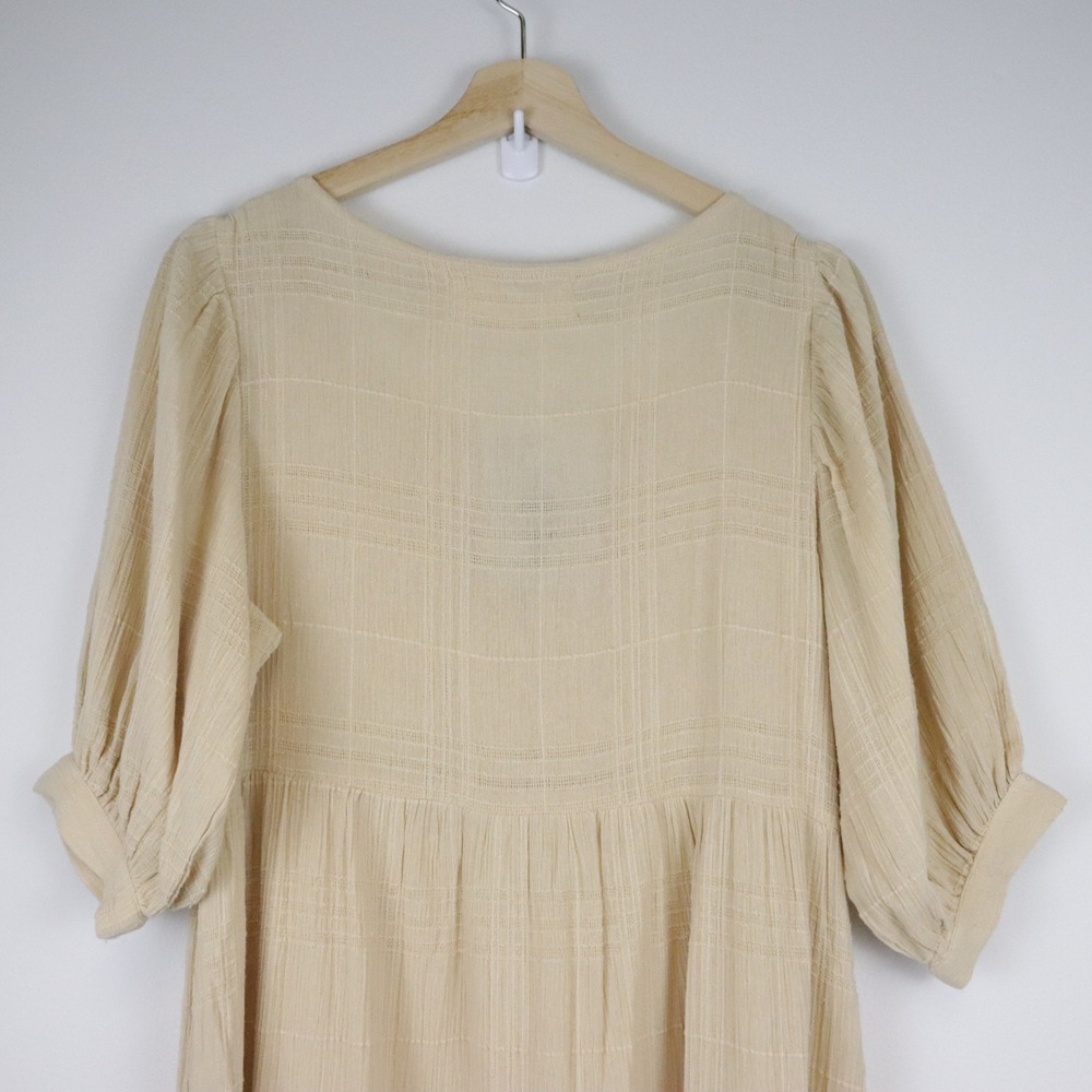 NWT Daughters of India Ela Gown Maxi Dress Chamomile XS - Picture 5 of 11